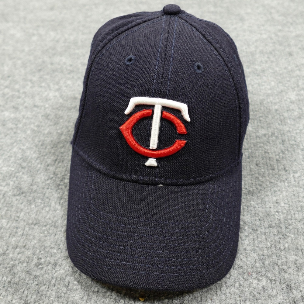 Minnesota Twins Hat Cap Mens Medium Navy Blue MLB Baseball Embroidered New Era